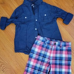 Little boys Janie and Jack outfit sz 5